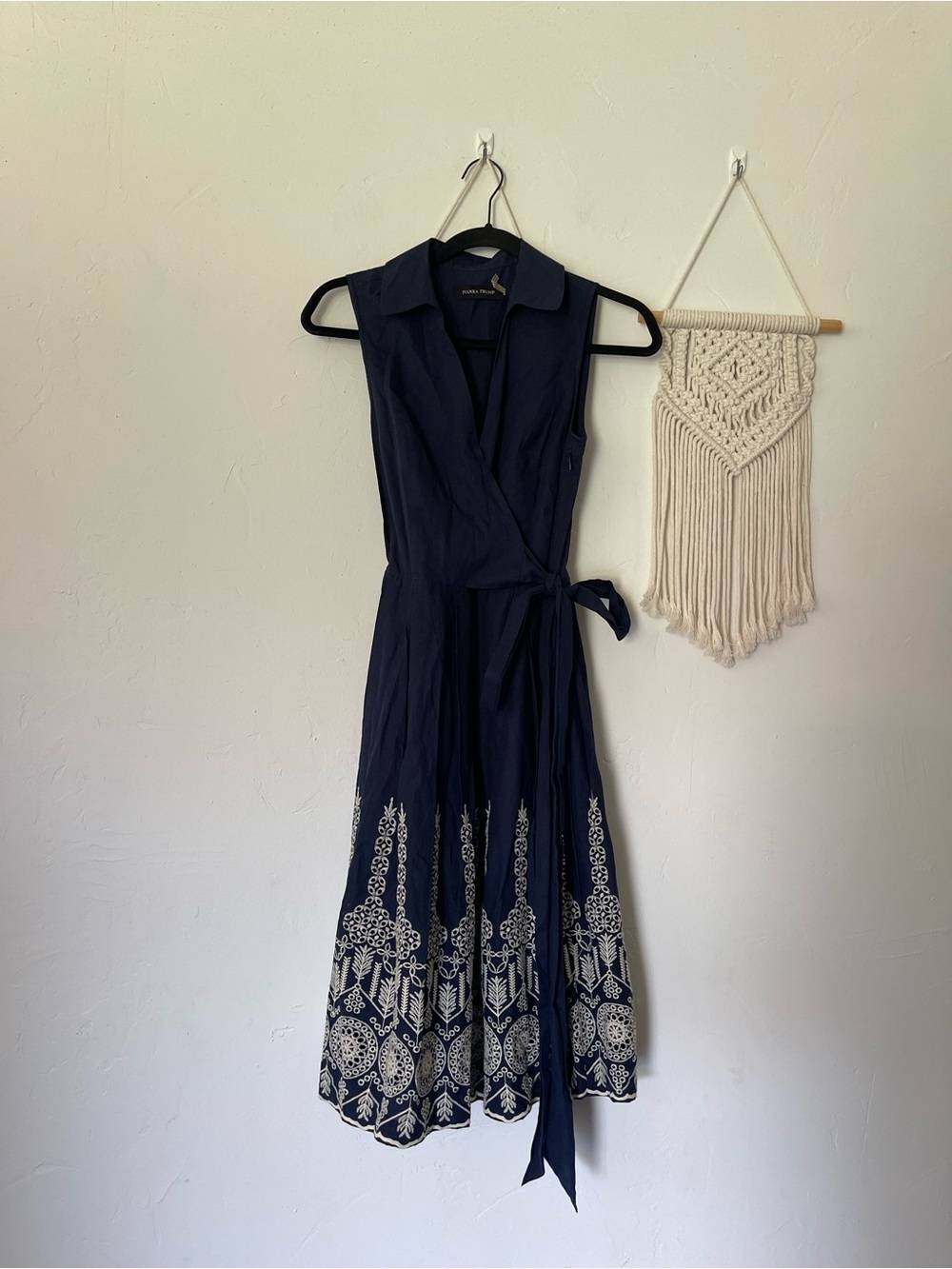 Ivanka Trump Sleeveless Midi Dress